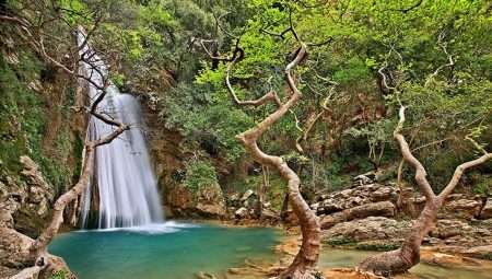 Neda waterfalls